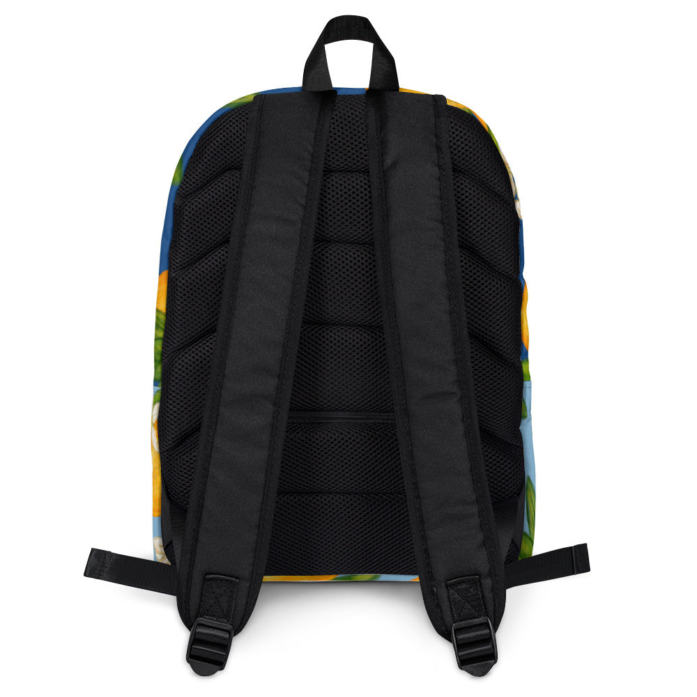 Floral Gator Orange Blossom Backpack