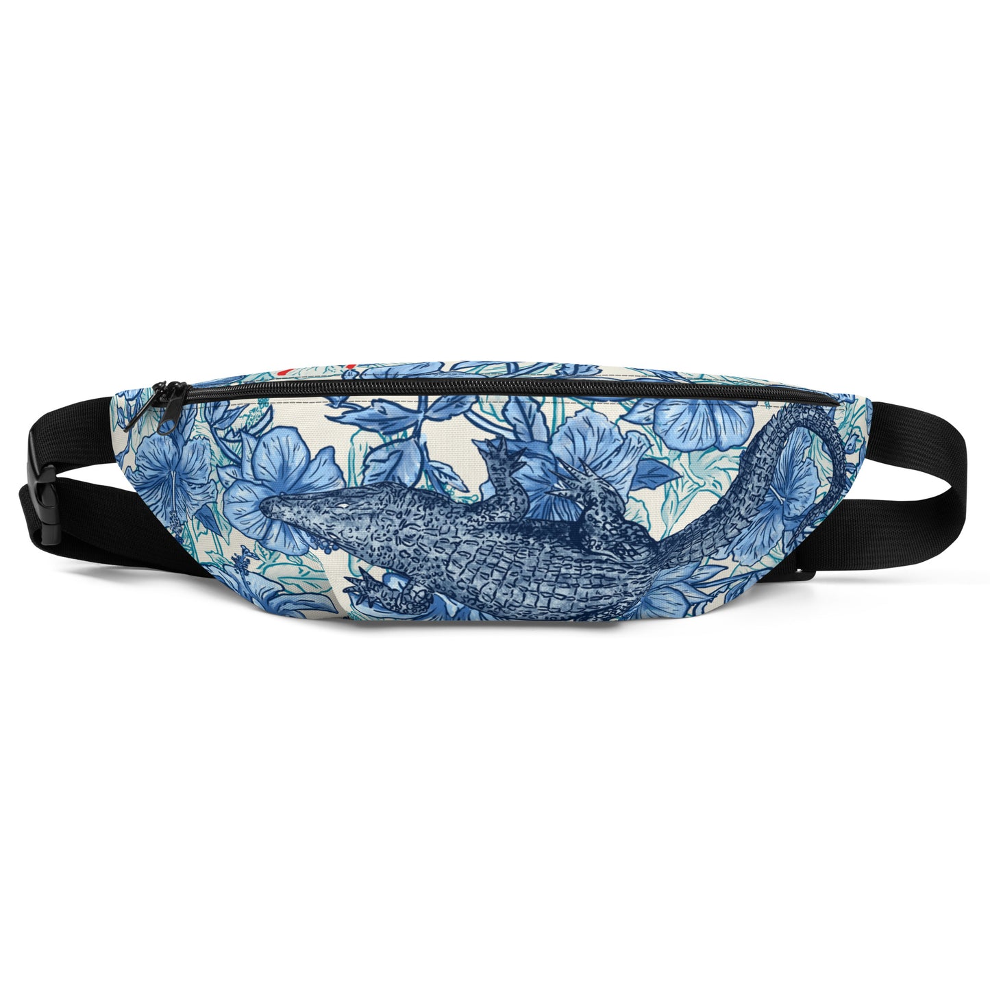 Floral Gator Fanny Pack