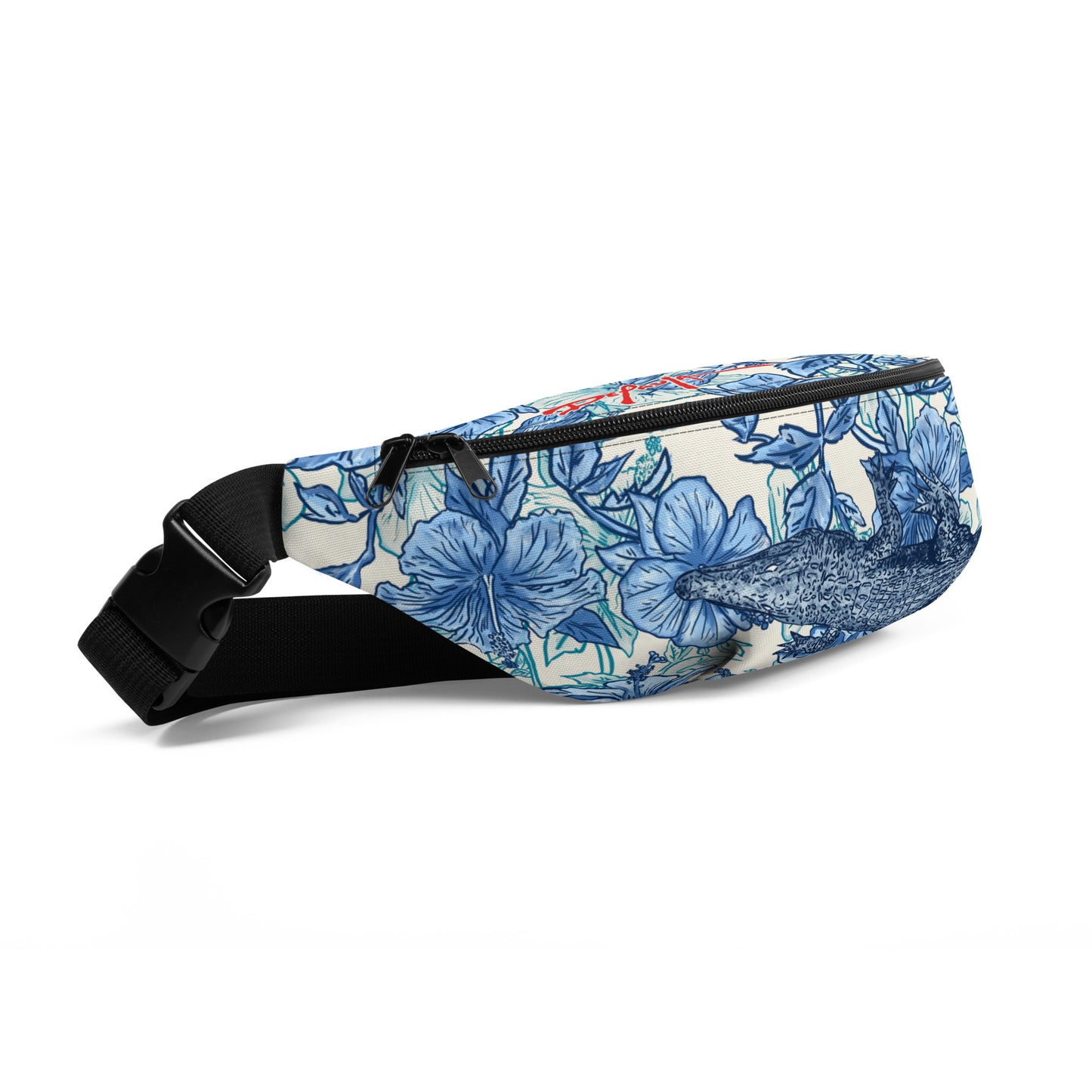Floral Gator Fanny Pack