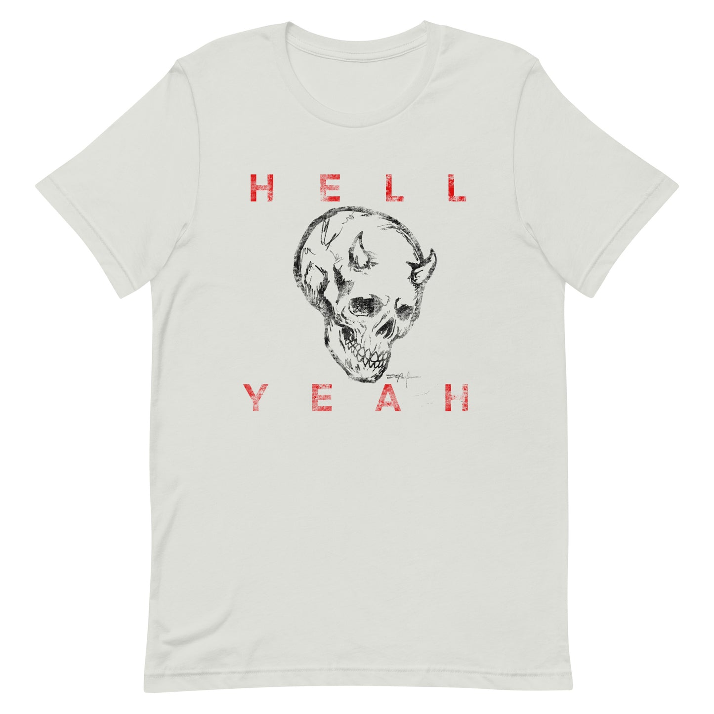 Hell Yeah Skull Unisex t-shirt
