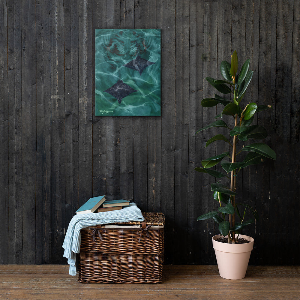 The Lost Colony Rays Fine Art Canvas Print 18" x 24"