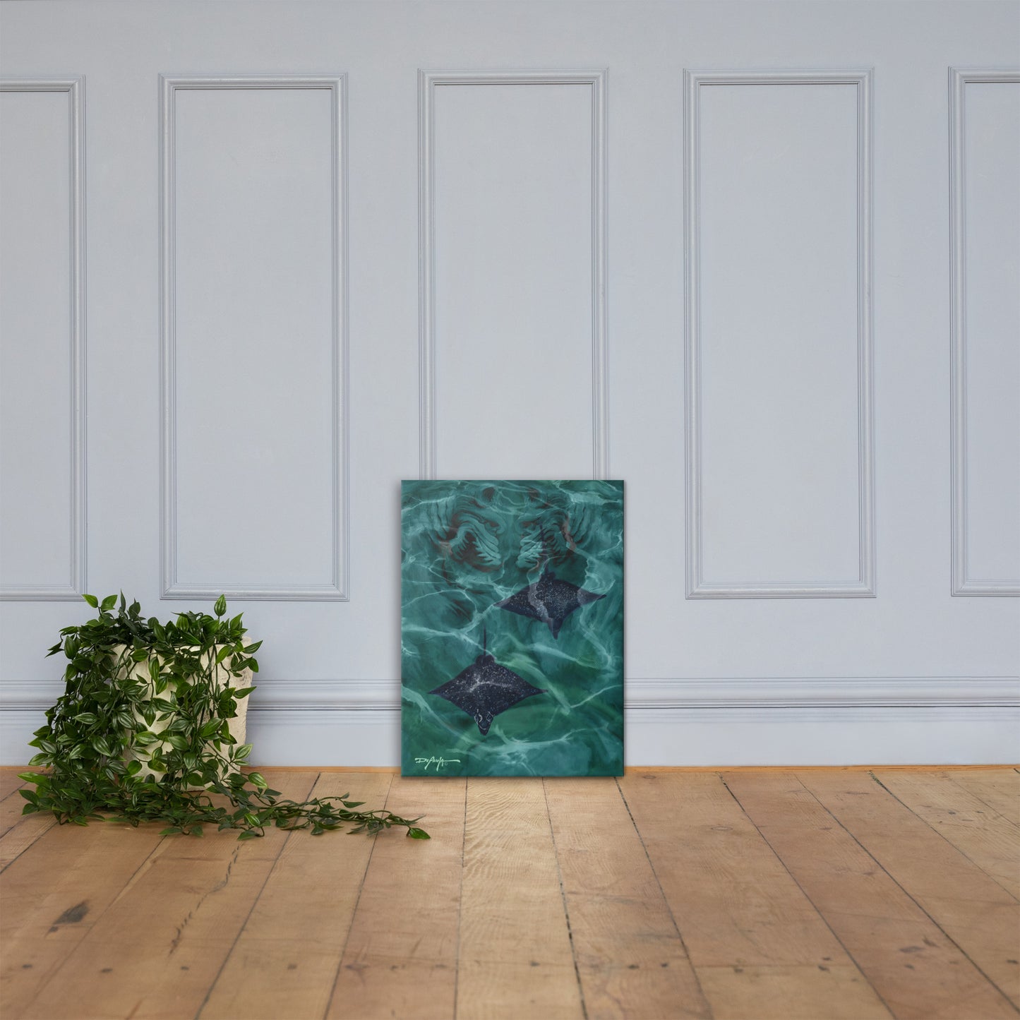 The Lost Colony Rays Fine Art Canvas Print 18" x 24"