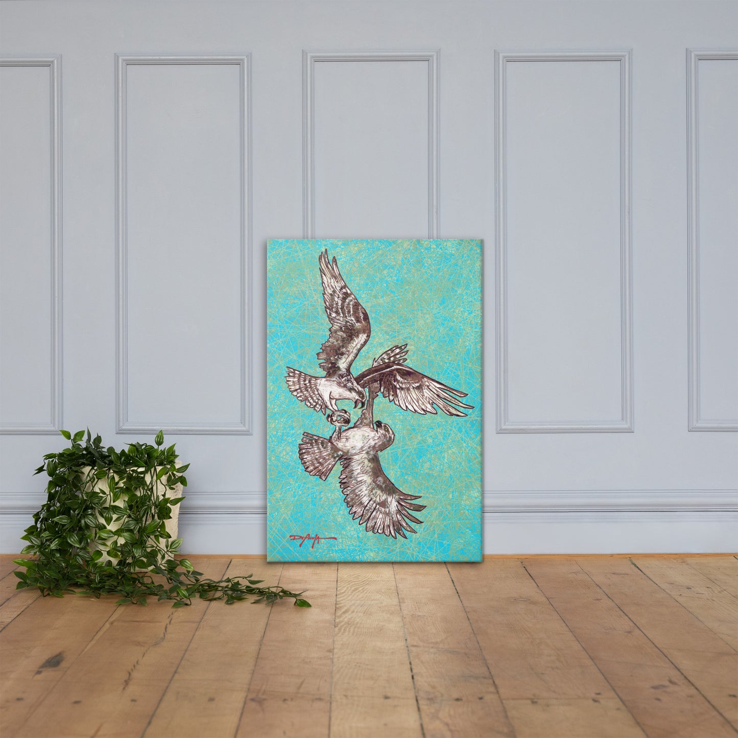 The Ritual Osprey Fine Art Canvas 24" x 36"