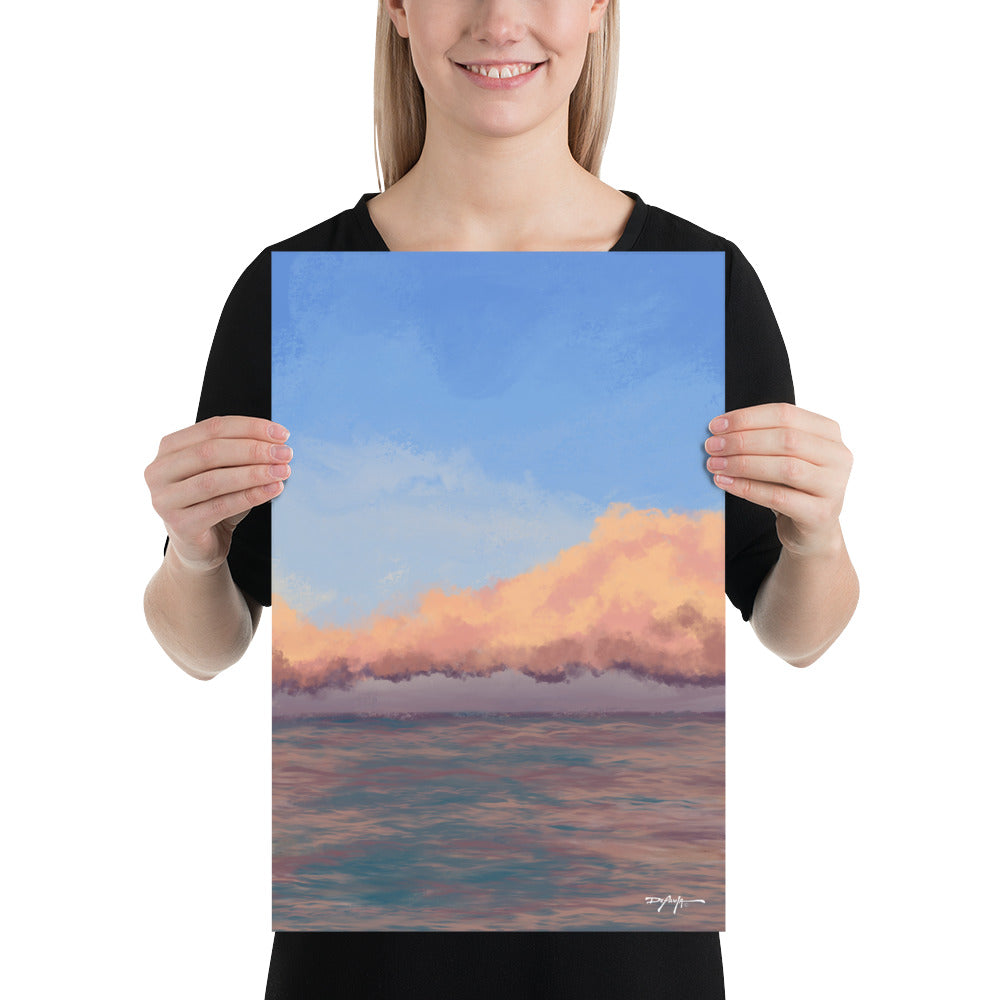 Blue Dream Coastal Ocean Art Fine Art Print 18 x 24"