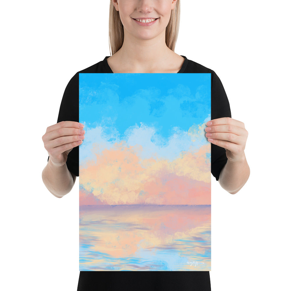 Calm Coastal Fine Art Print 12" x 18"