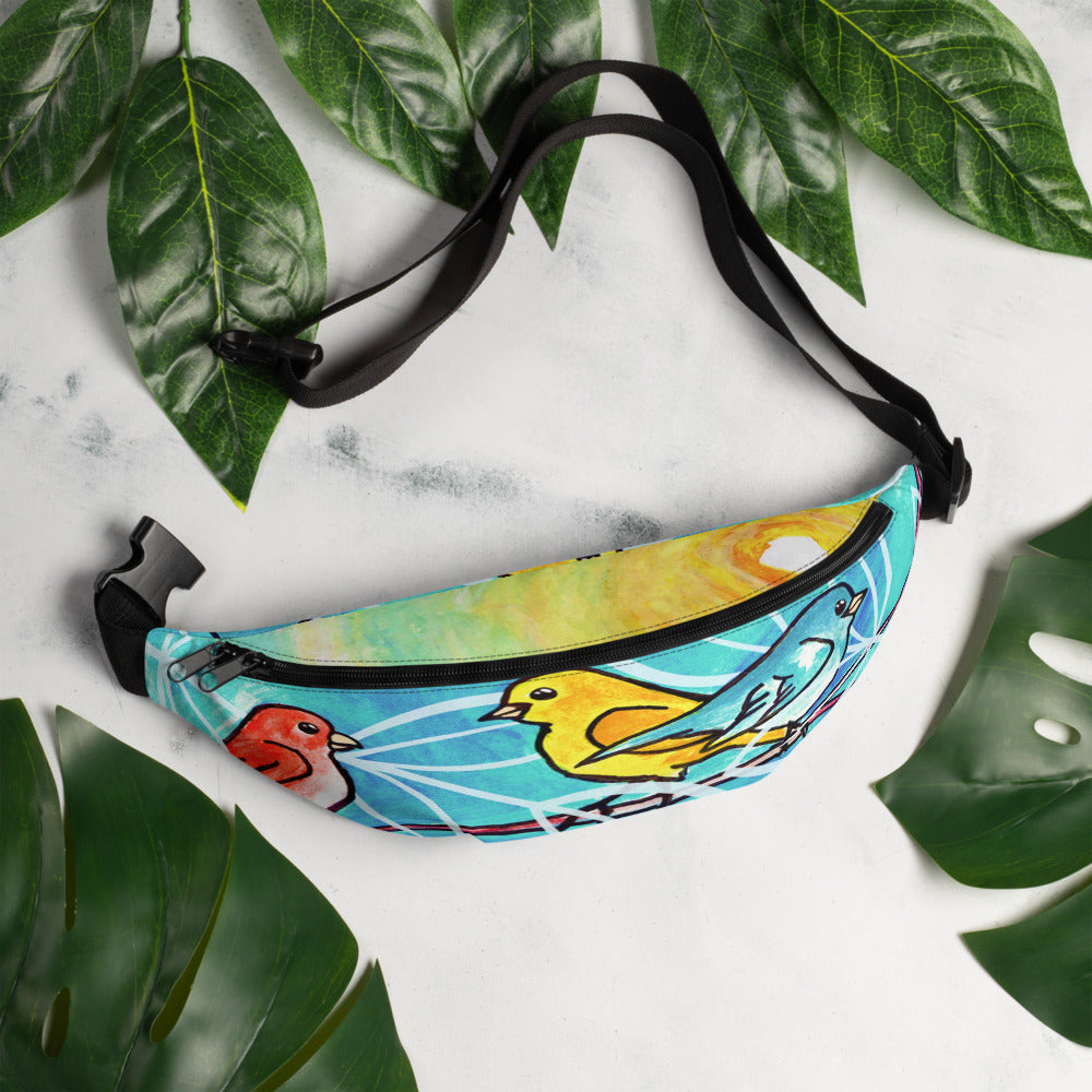 Three Little Birds Fanny Pack