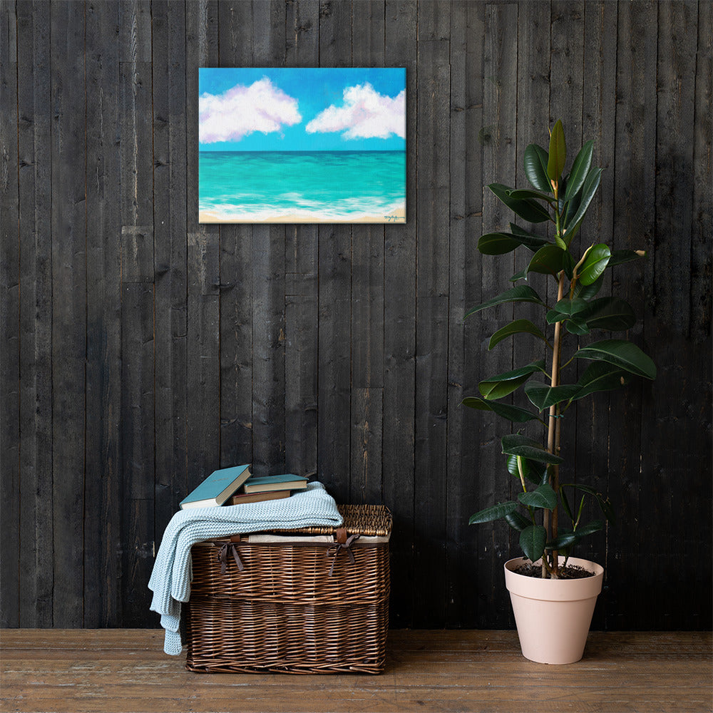 Caribbean Blues Fine Art 18" x 24"