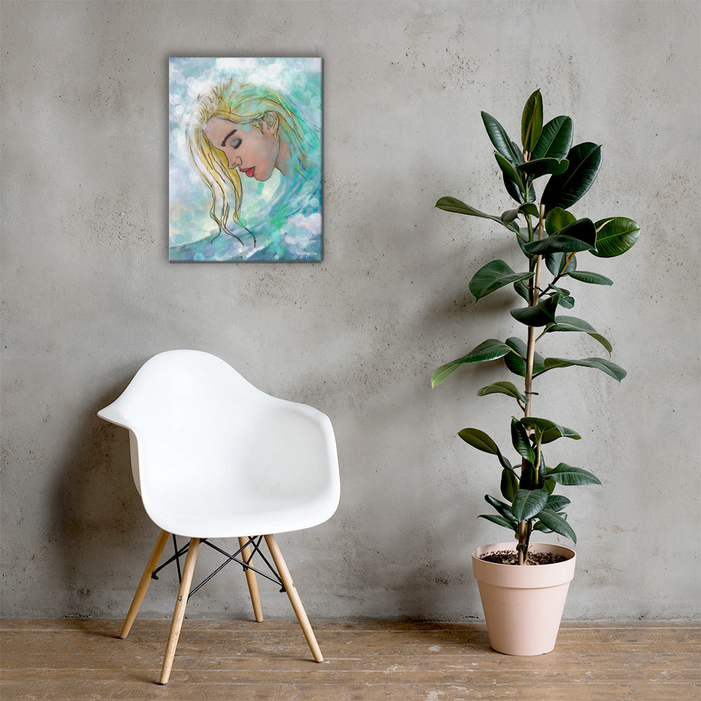 Spirit of the Surf Fine Art Canvas 18" x 24"