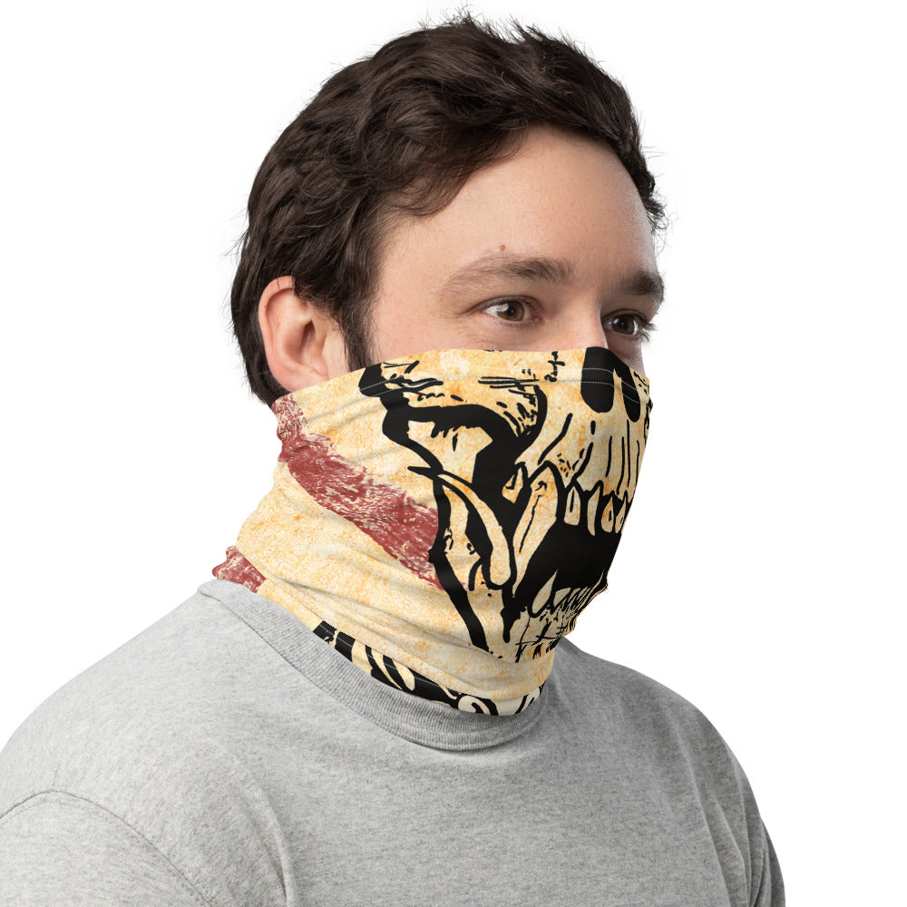 Oni Skull Face Mask Neck Gaiter