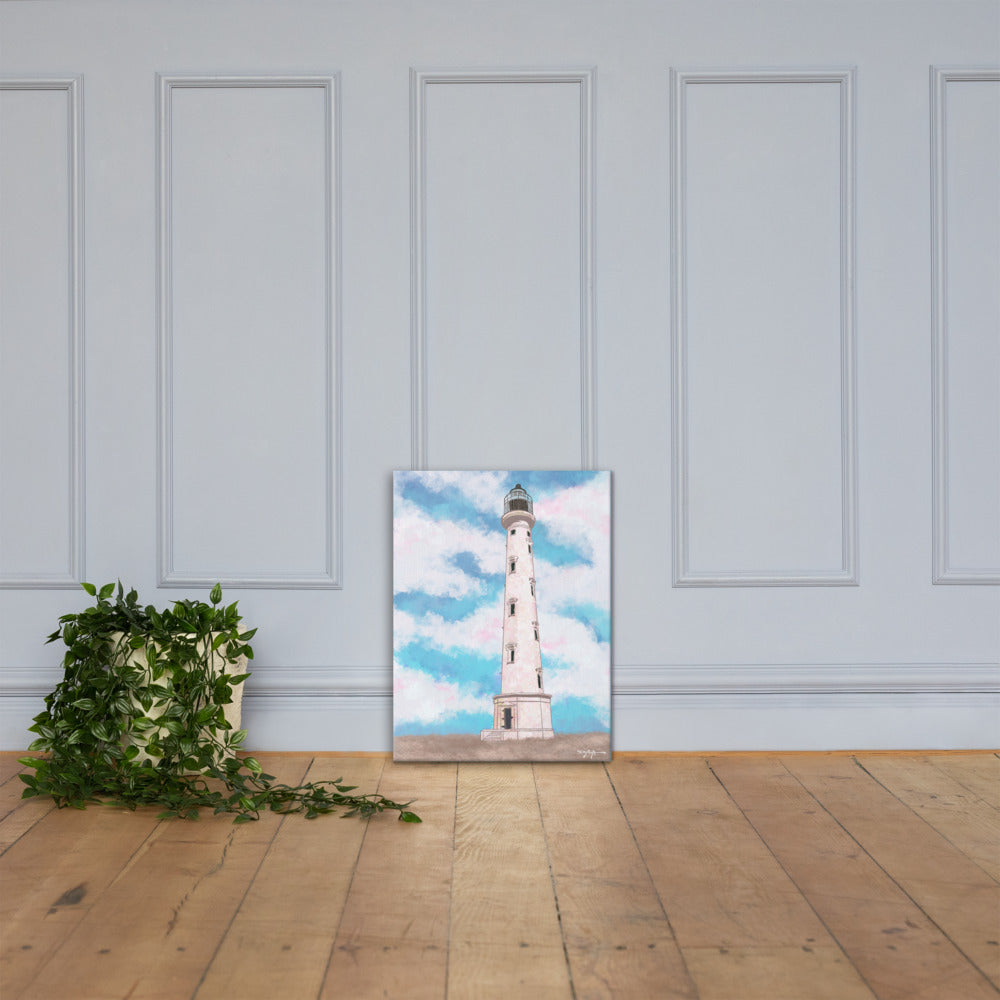 Aruba's California Lighthouse Fine Art Canvas 18 x 24"