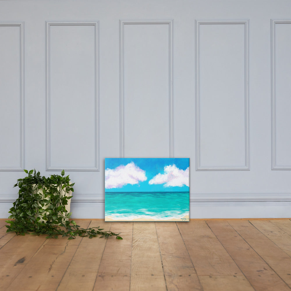 Caribbean Blues Fine Art 18" x 24"
