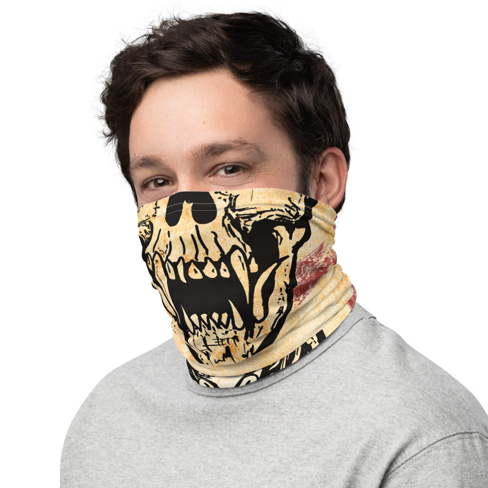 Oni Skull Face Mask Neck Gaiter