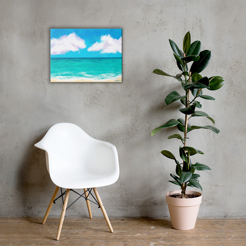 Caribbean Blues Fine Art 18" x 24"
