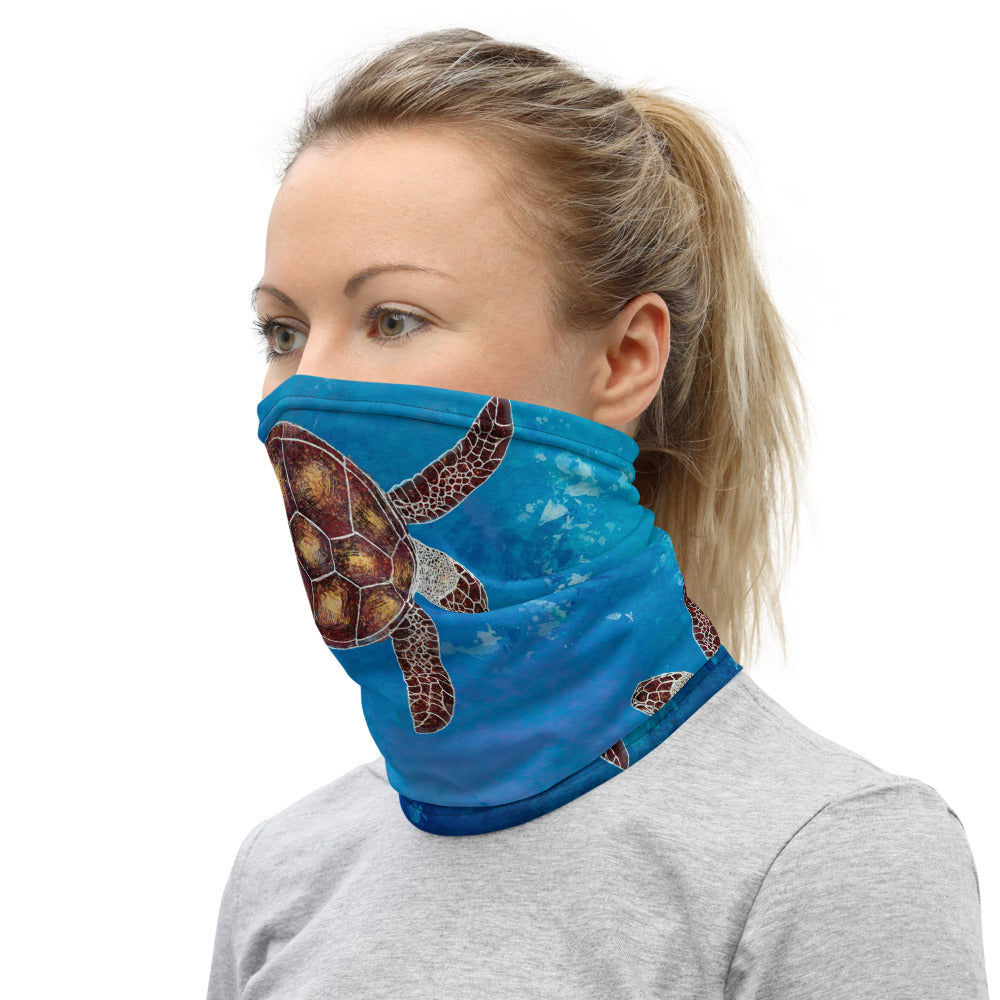 Sea Turtle Face Mask Neck Gaiter