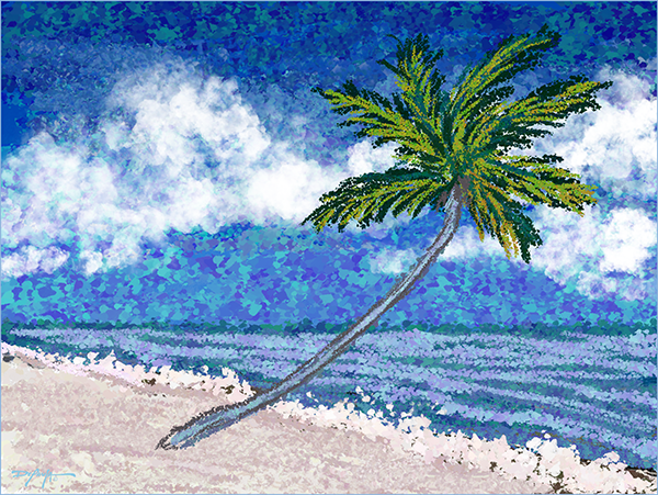 Palm Beach Fine Art Landscape Canvas 18" x 24"