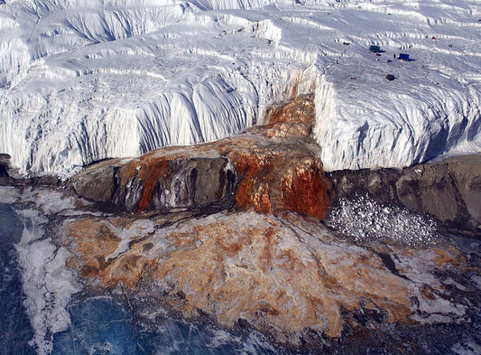 The Glacier that is Hemorrhaging Blood