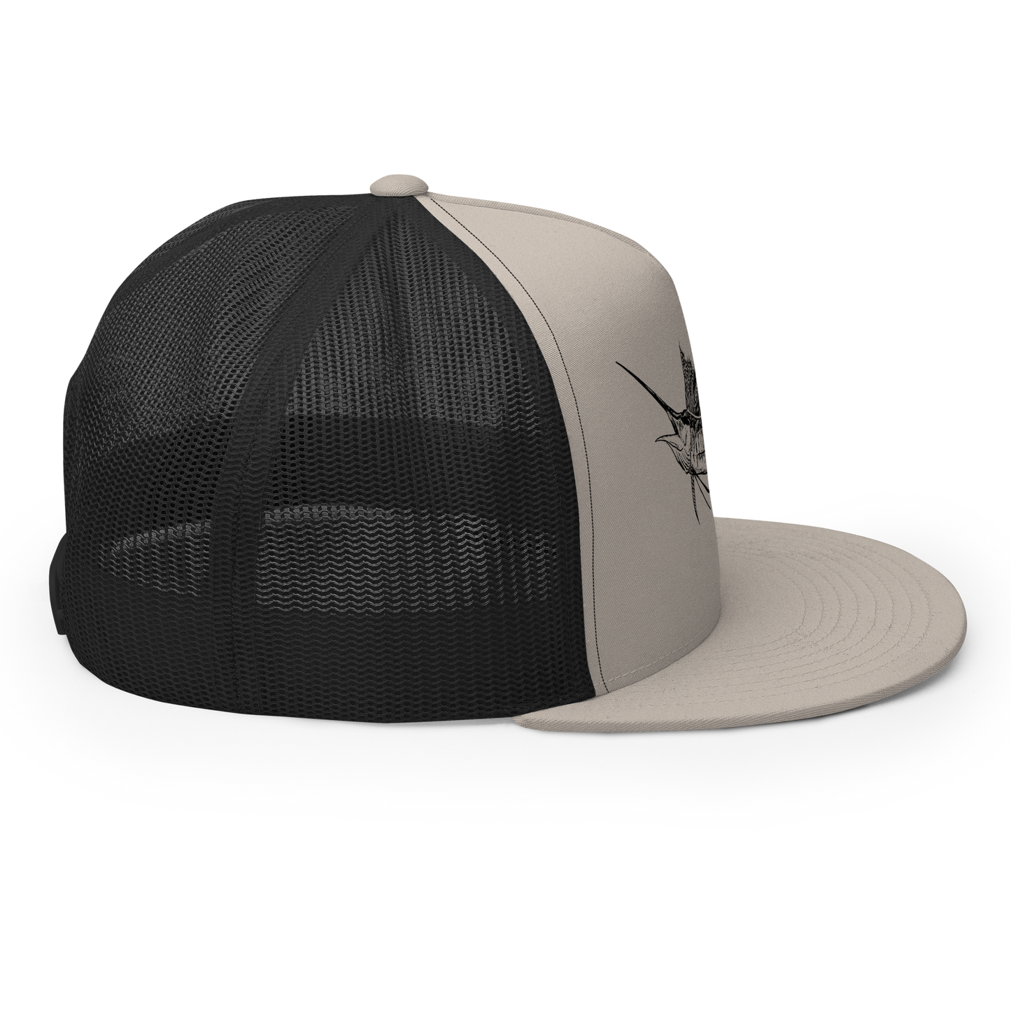 Signature Black Sailfish Trucker Cap