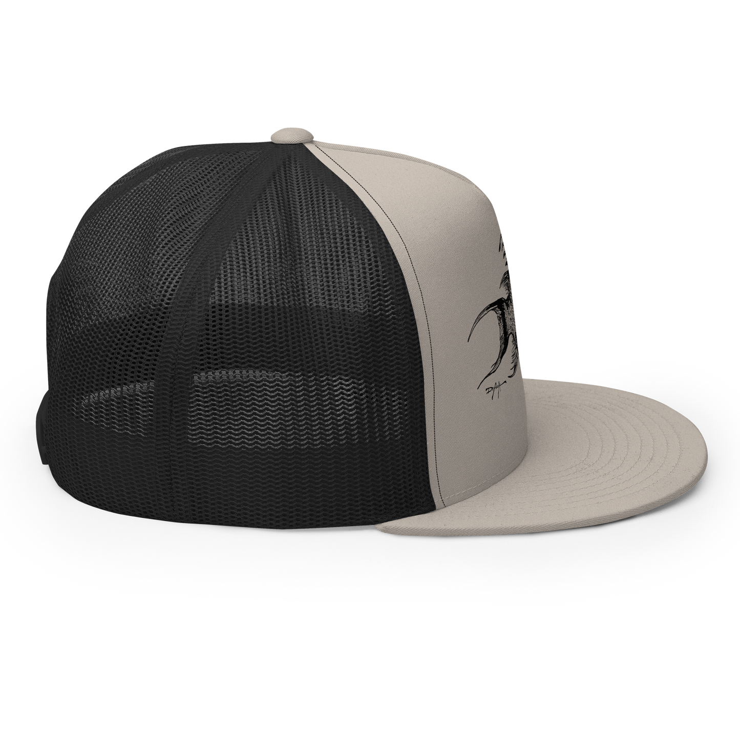 Signature Black Hogfish Trucker Cap