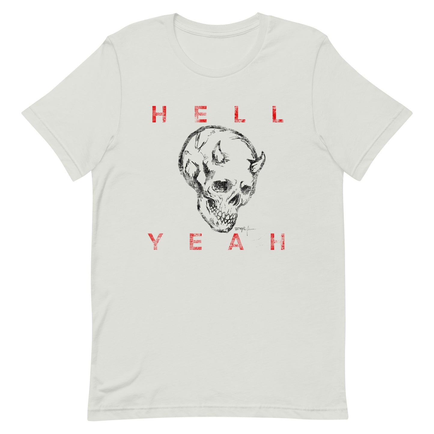 Hell Yeah Skull Unisex t-shirt