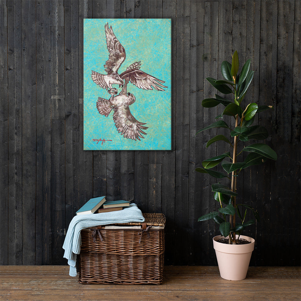 The Ritual Osprey Fine Art Canvas