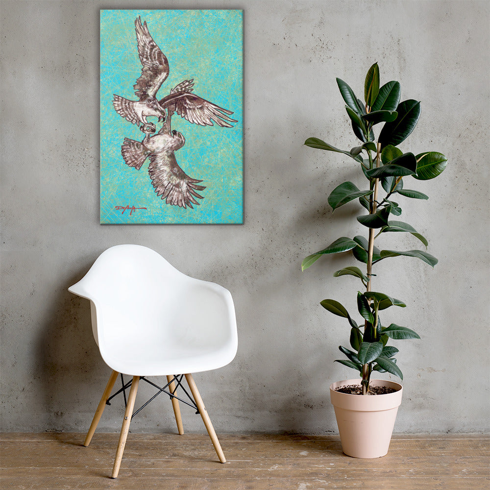 The Ritual Osprey Fine Art Canvas 24" x 36"