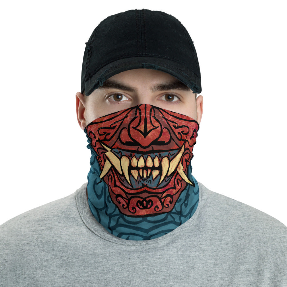 Samurai Oni Neck Gaiter Face Mask