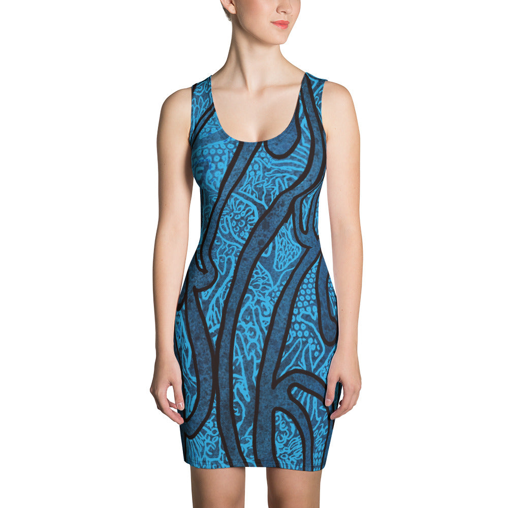 Tide Art Sublimation Cut & Sew Dress