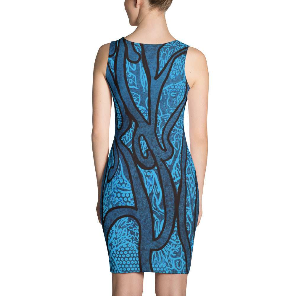 Tide Art Sublimation Cut & Sew Dress