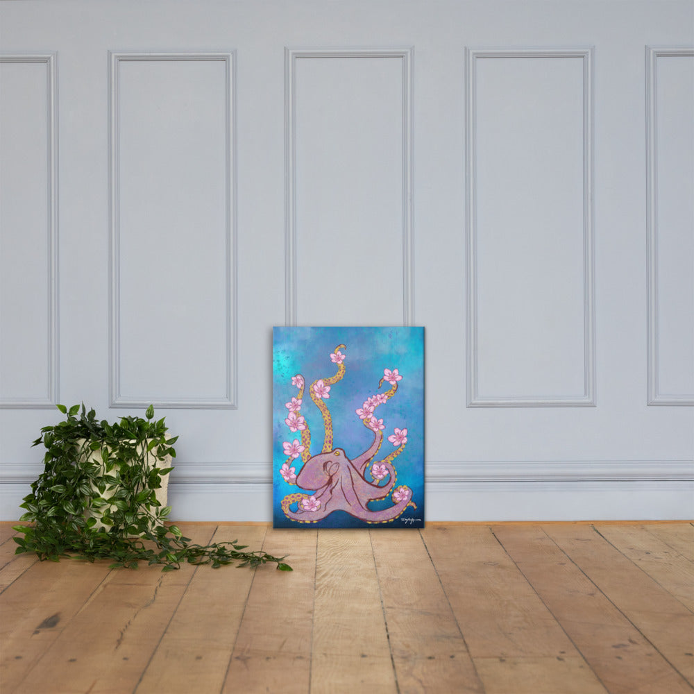 Octopus’s Garden Fine Art Canvas